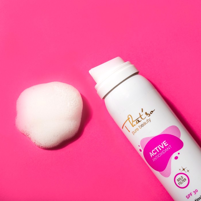 That'so Active Antioxidant SPF 30 Gold Filter Antioxeidotiki Antiliaki Mous Prosopou Ntekolte me Gold Filter ga Margritarenia Epidermida 100ml